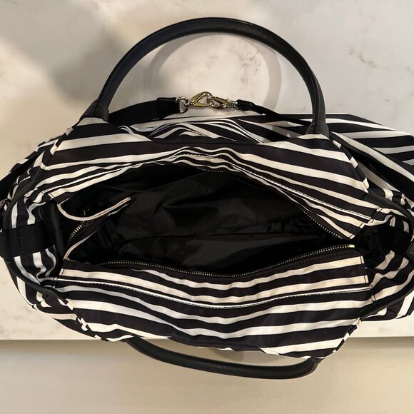 Kate Spade Nylon Diaper Bag Stripe Includes Changing Mat - Picture 4 of 4